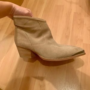 Suede Ankle Booties